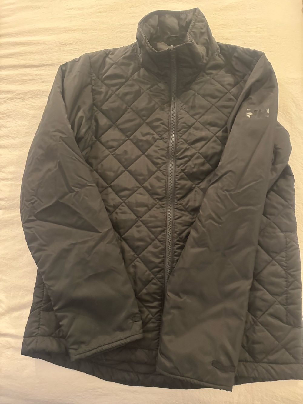 Helly Hansen Black Quilted Zip Jacket Men’s Medium